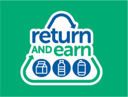 return and earn badge
